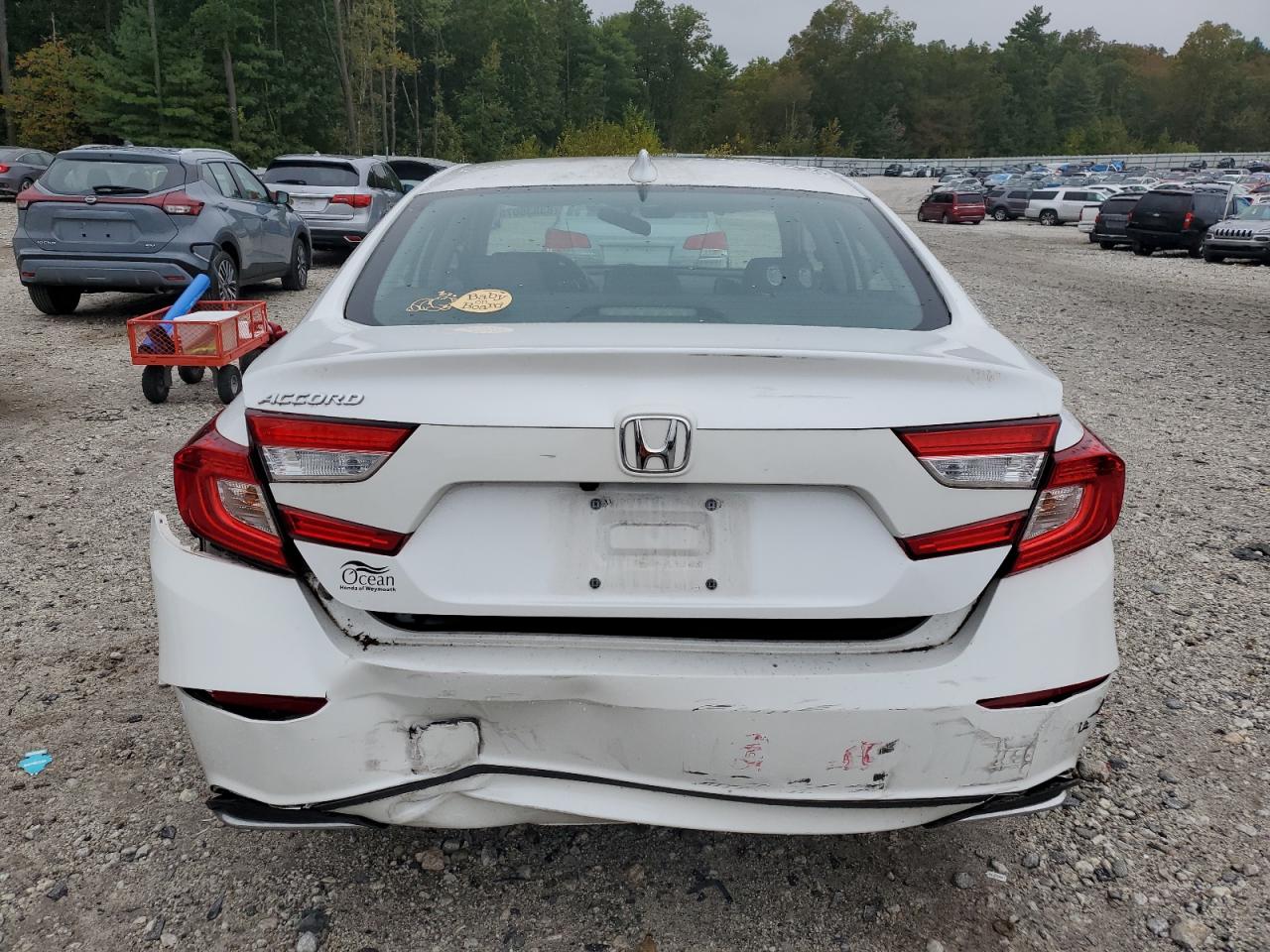 2021 Honda Accord Lx VIN: 1HGCV1F14MA035727 Lot: 83836075