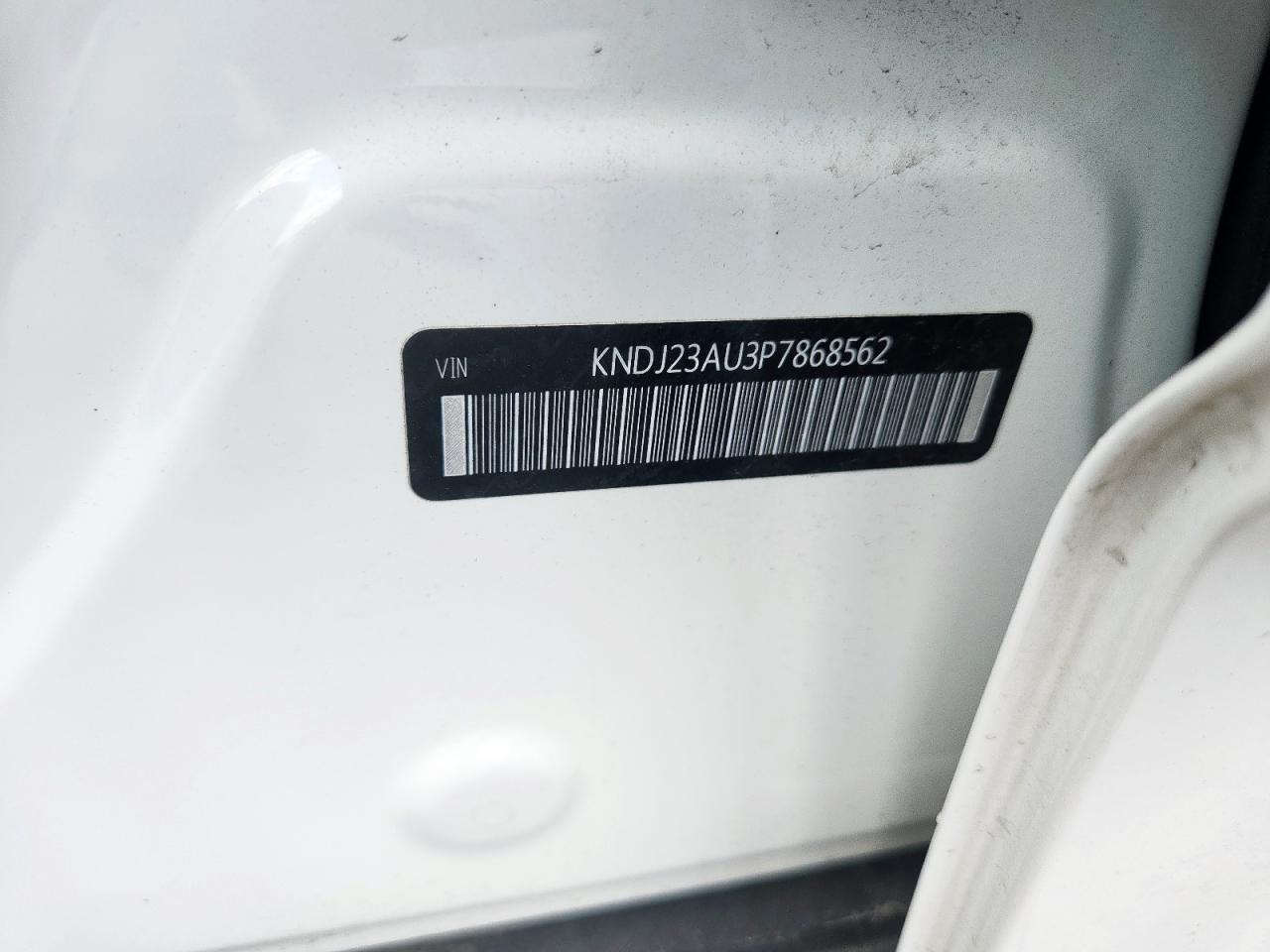 2023 Kia Soul Lx VIN: KNDJ23AU3P7868562 Lot: 80081425