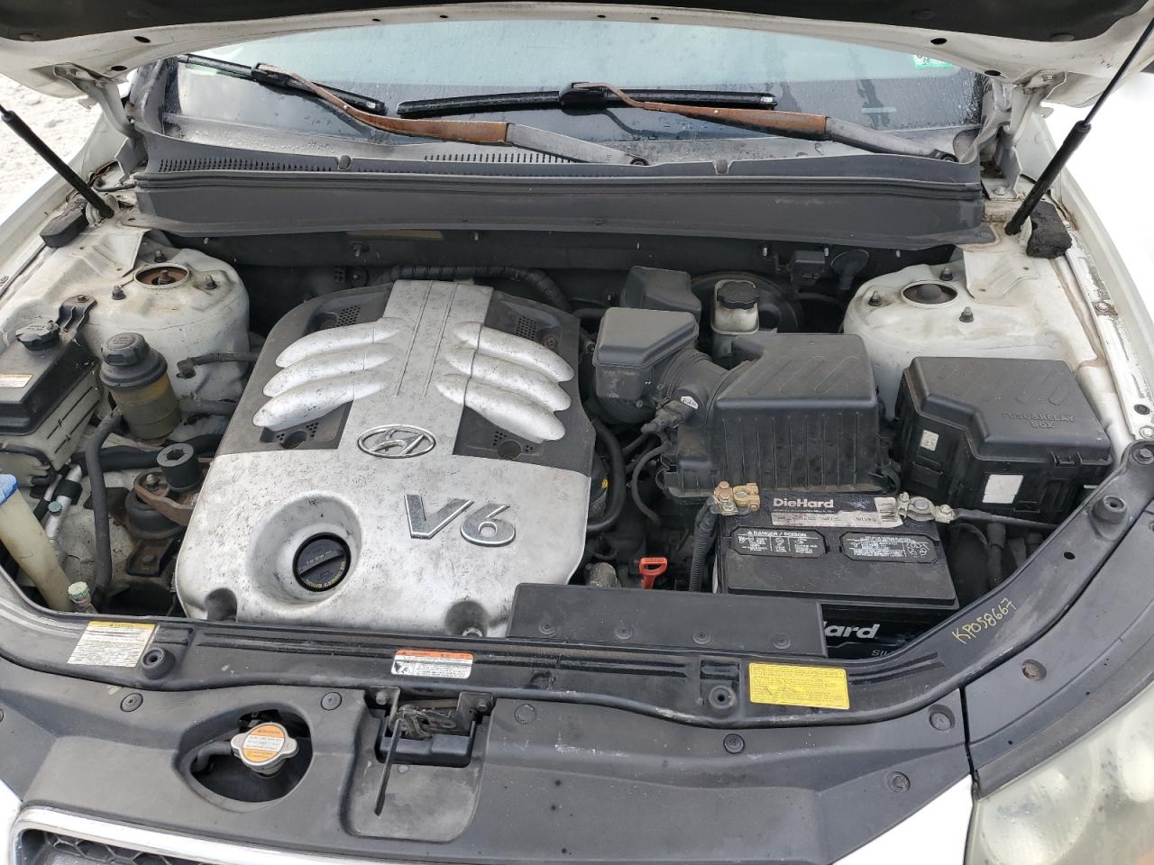 2007 Hyundai Santa Fe Se VIN: 5NMSH13E97H004685 Lot: 80186405