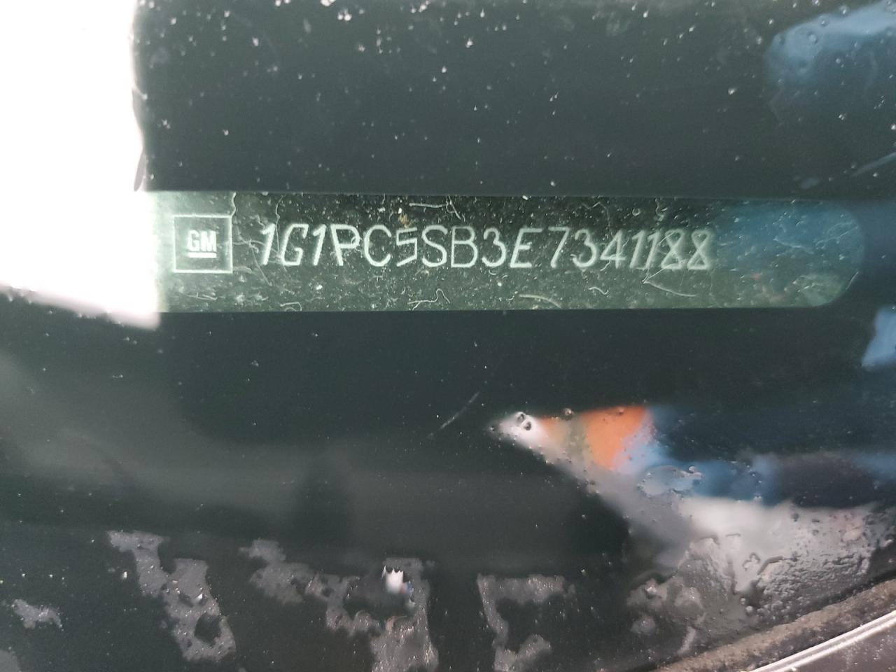 2014 Chevrolet Cruze Lt VIN: 1G1PC5SB3E7341188 Lot: 83795165