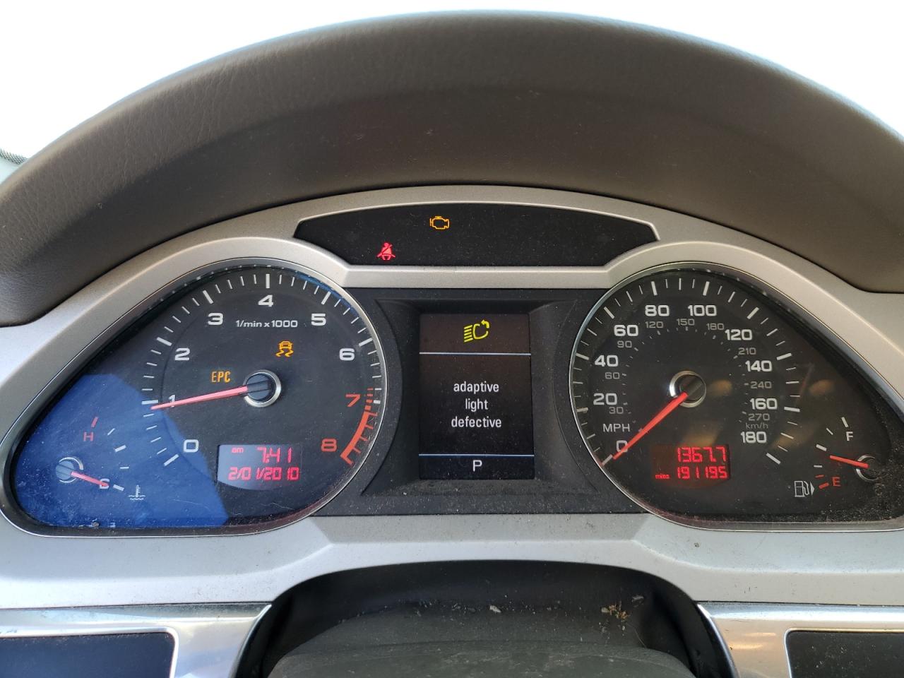 2010 Audi A6 Prestige VIN: WAUKGAFB7AN078263 Lot: 80745935