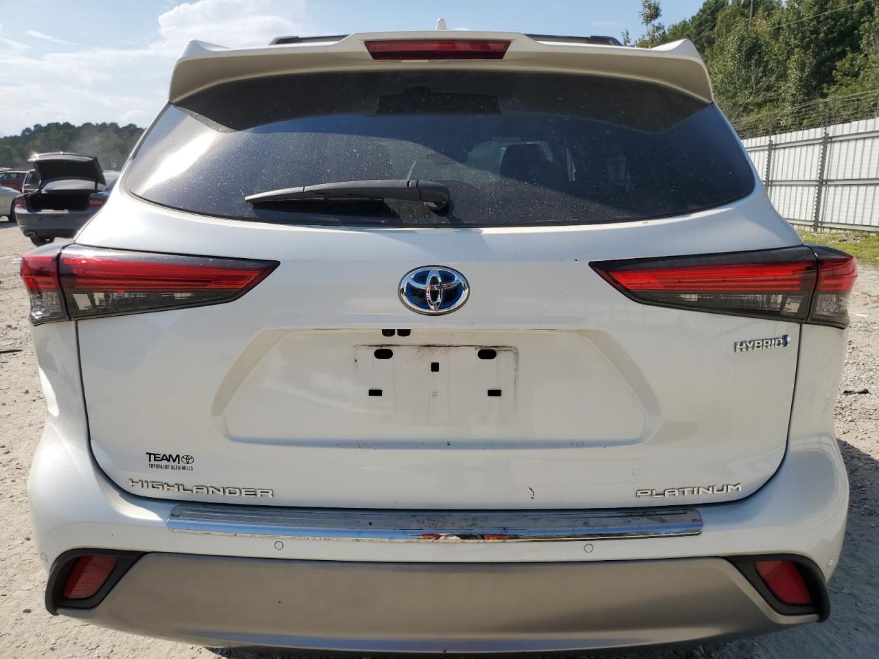 2021 Toyota Highlander Hybrid Platinum VIN: 5TDEBRCH0MS054245 Lot: 83980895