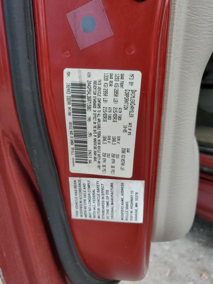 2006 Chrysler Town & Country Touring VIN: 2A4GP54L36R715861 Lot: 82146945