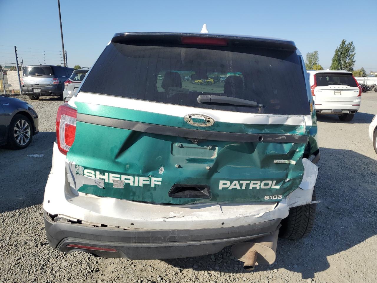 2017 Ford Explorer Police Interceptor VIN: 1FM5K8AT1HGA24619 Lot: 81126465