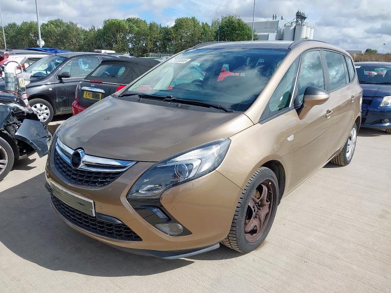 2013 VAUXHALL ZAFIRA TOURER EXCLUSIV TU 1.4T EXCLUSIV 5DR AUTO for sale at Copart SANDY