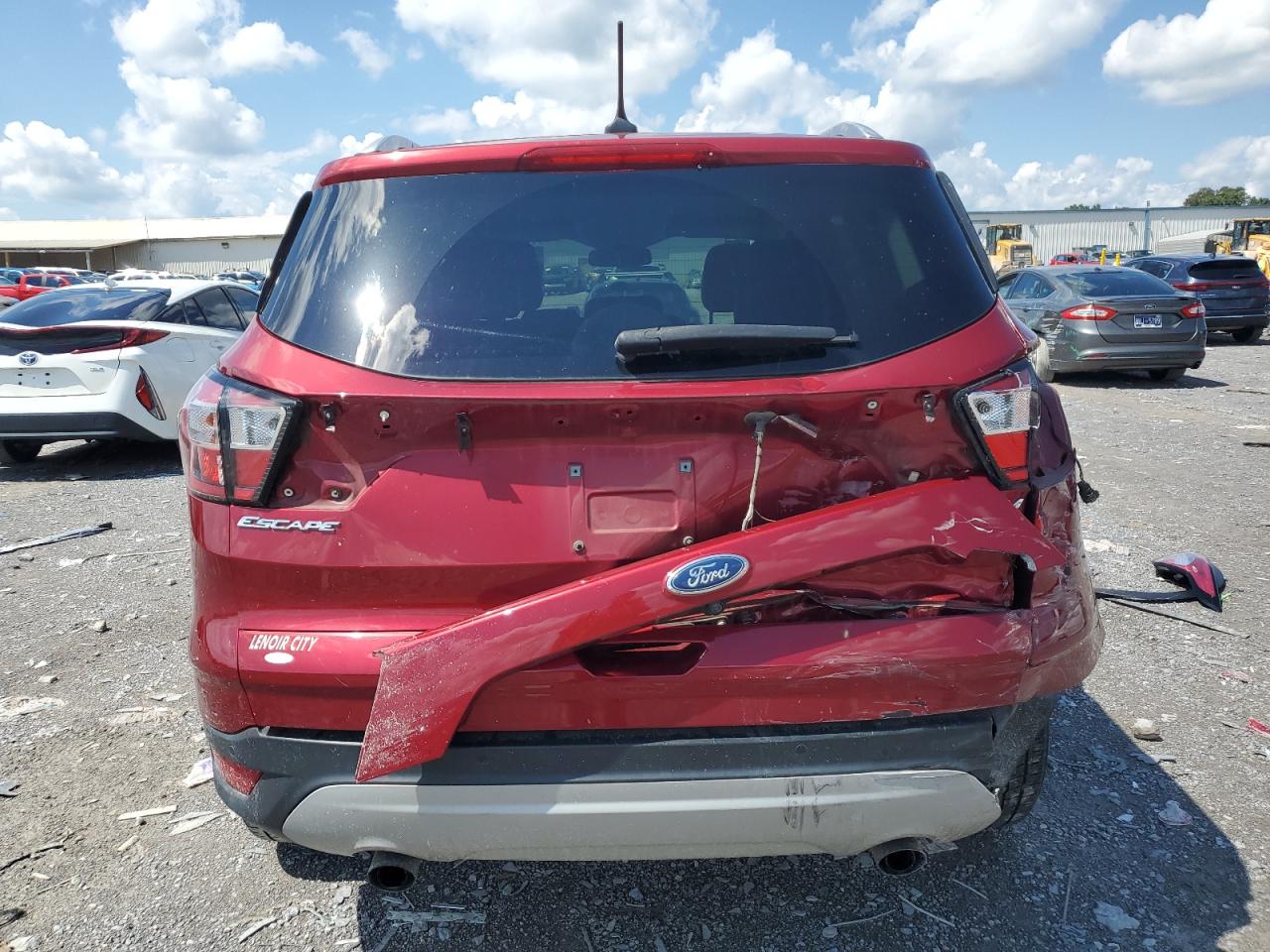 2018 Ford Escape Titanium VIN: 1FMCU9J91JUA78957 Lot: 71017615
