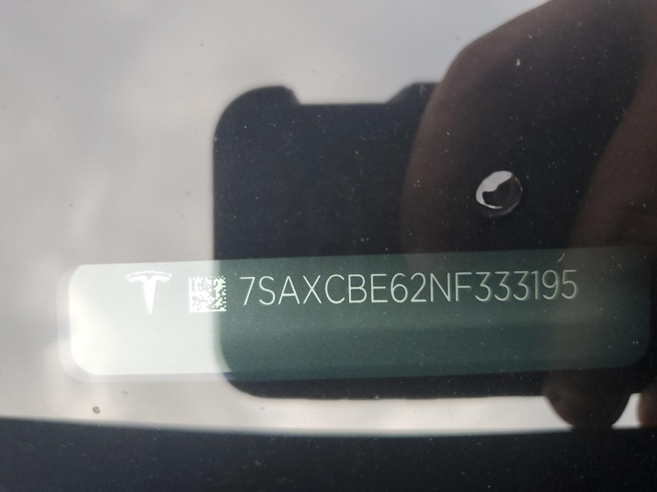 2022 Tesla Model X VIN: 7SAXCBE62NF333195 Lot: 81677905