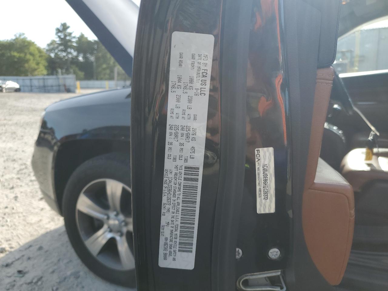 2016 Jeep Compass Latitude VIN: 1C4NJDEB6HD126372 Lot: 83877545