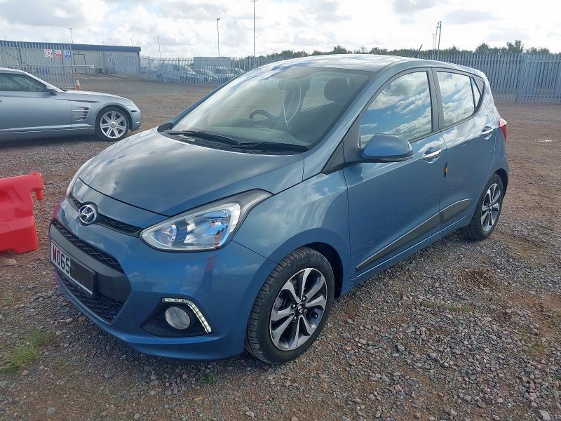 2016 HYUNDAI I10 PREMIUM SE AUTO  for sale at Copart CORBY