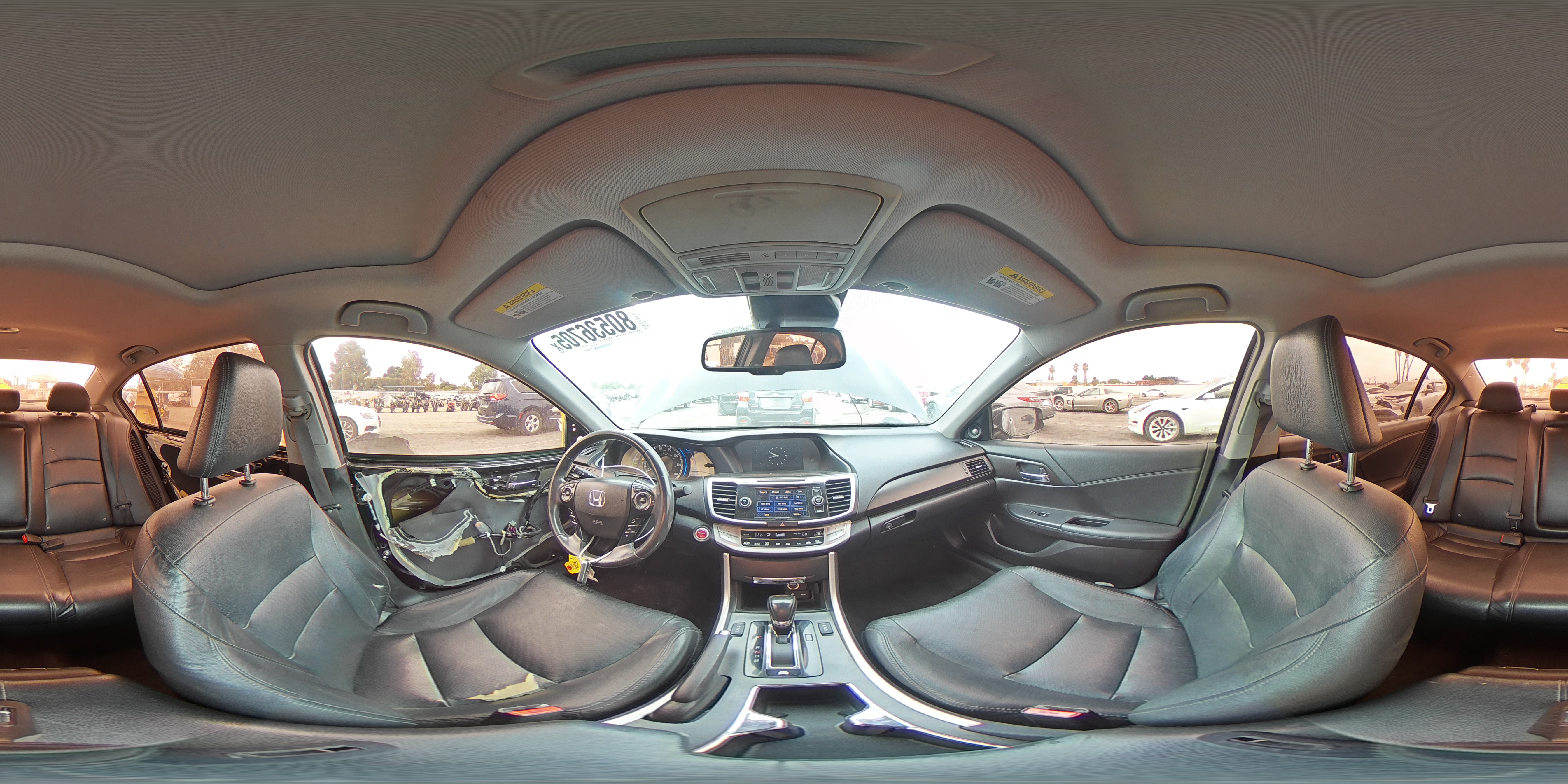 2015 Honda Accord Hybrid Exl VIN: 1HGCR6F51FA013708 Lot: 80536705