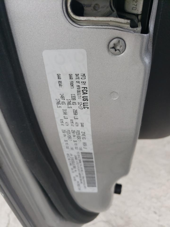 2018 Dodge Grand Caravan Se VIN: 2C4RDGBG0JR138868 Lot: 71439525