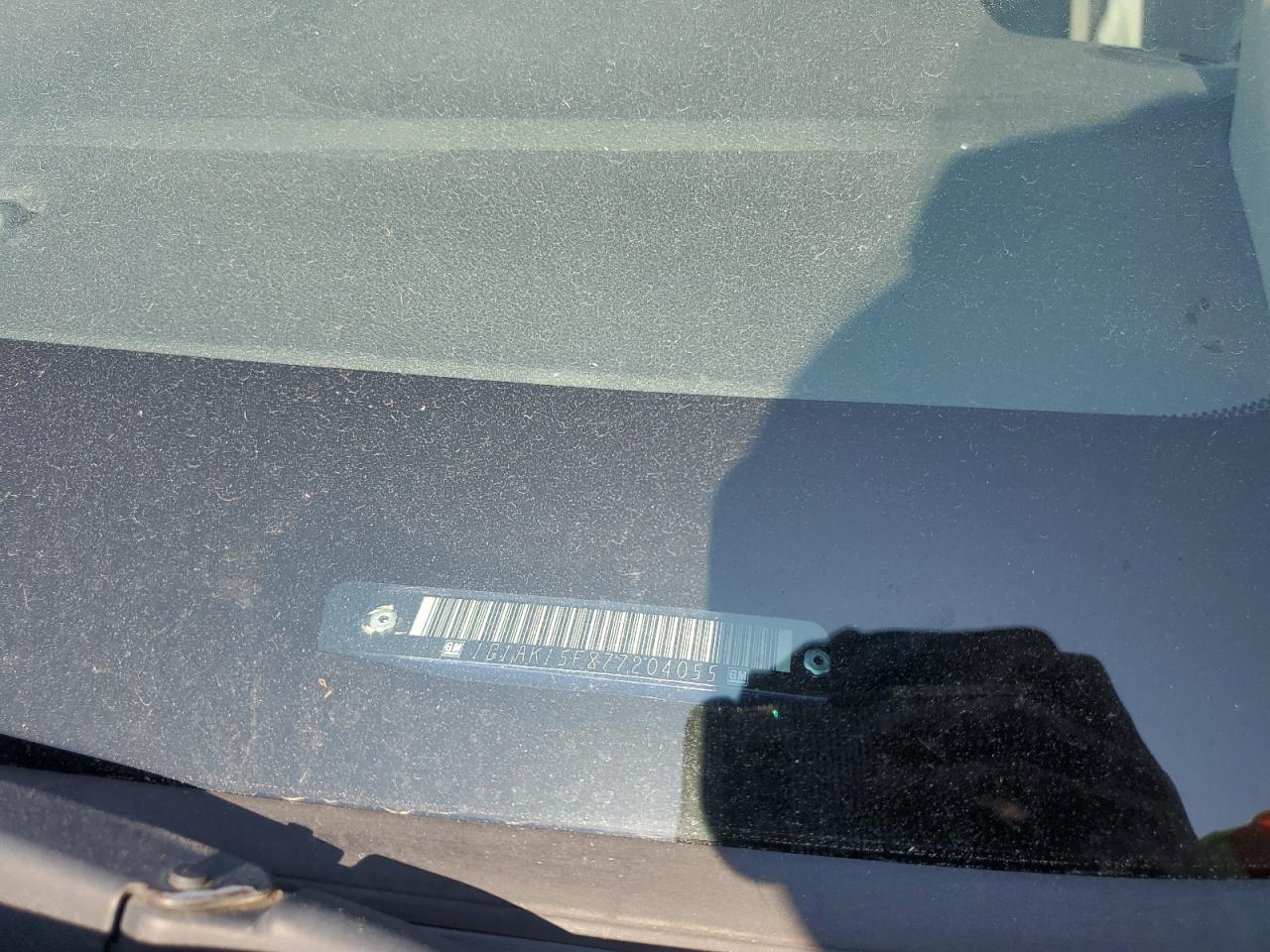 2007 Chevrolet Cobalt Ls VIN: 1G1AK15F877204055 Lot: 80803965