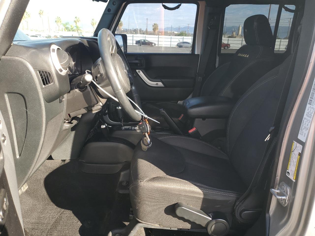 2014 Jeep Wrangler Unlimited Sahara VIN: 1C4HJWEGXEL217747 Lot: 81527755