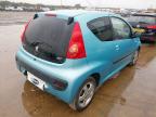 2011 PEUGEOT 107 ENVY  for sale at Copart PETERLEE