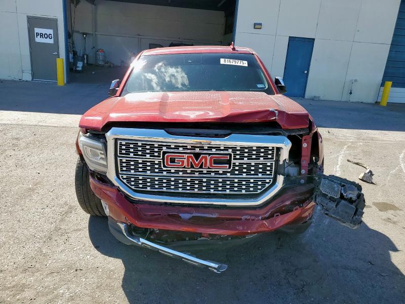  GMC SIERRA 2018 Красный