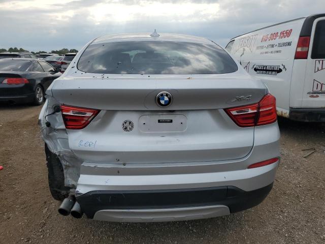  BMW X4 2016 Серебристый