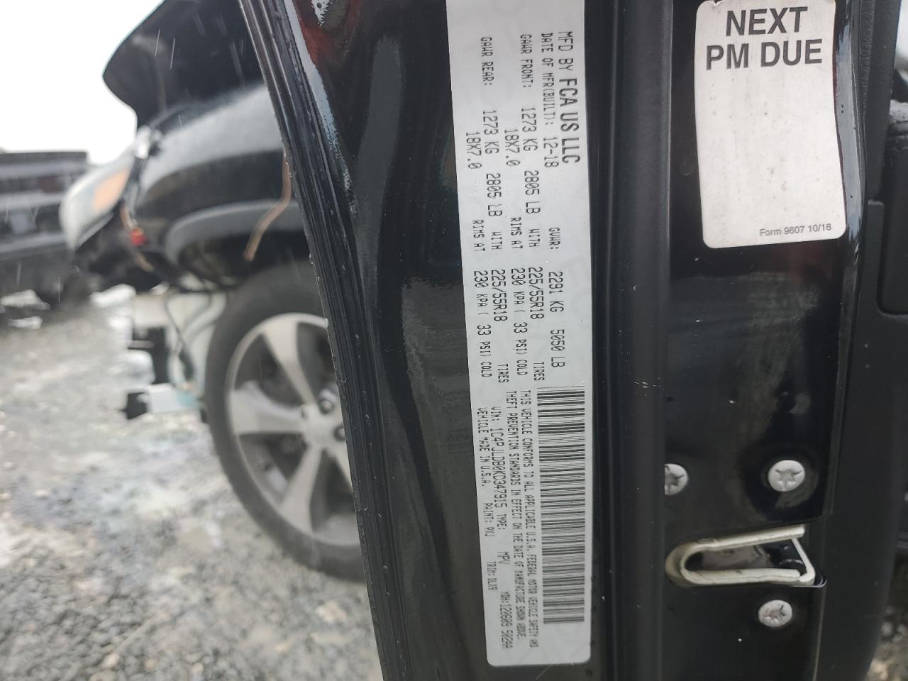 2019 Jeep Cherokee Limited VIN: 1C4PJLDB0KD347915 Lot: 84205235