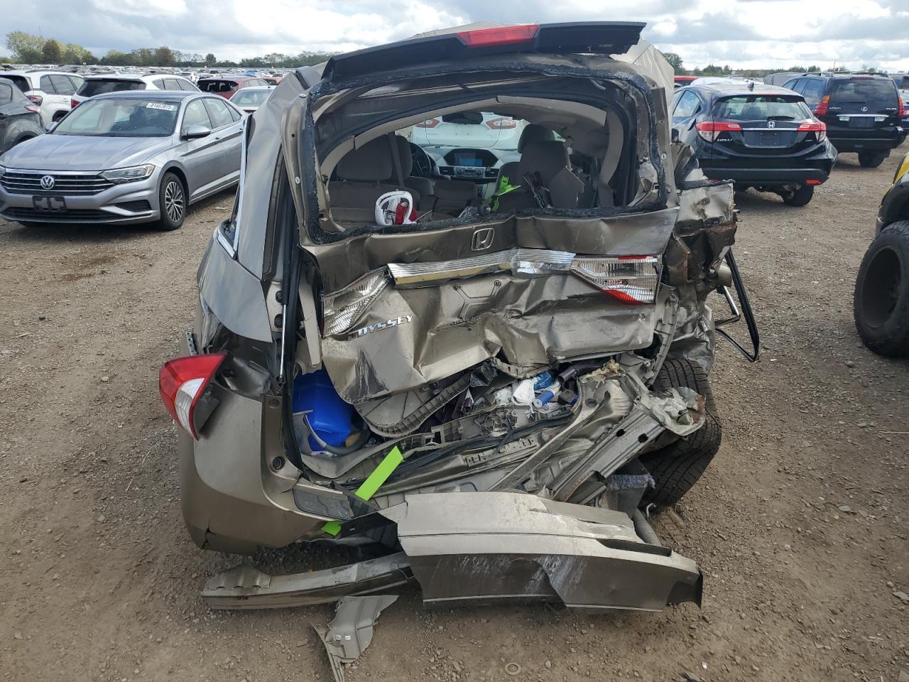 2011 Honda Odyssey Ex VIN: 5FNRL5H48BB032668 Lot: 80668535