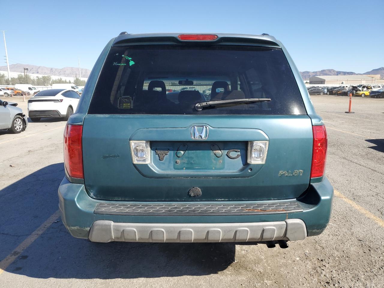 2003 Honda Pilot Ex VIN: 2HKYF18423H504667 Lot: 83994695