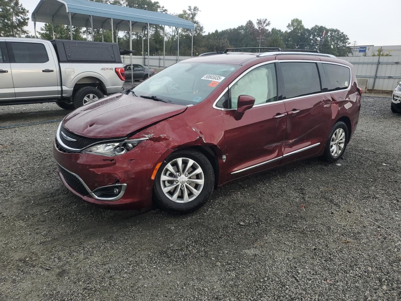 CHRYSLER PACIFICA 2019. Lot# 80665035. VIN 2C4RC1BG0KR554937. Photo 1