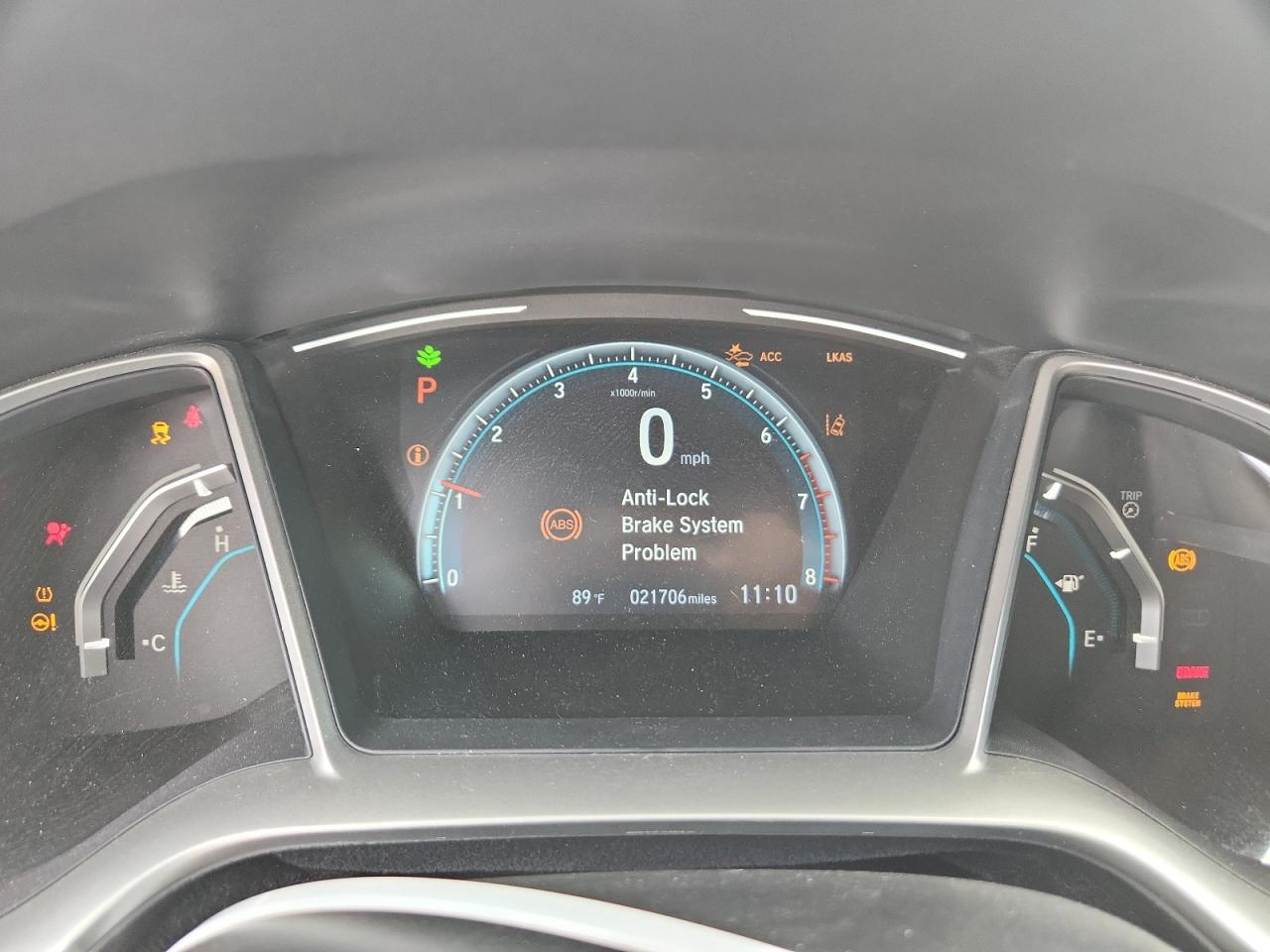 2019 Honda Civic Ex VIN: 2HGFC3B35KH356034 Lot: 80031265