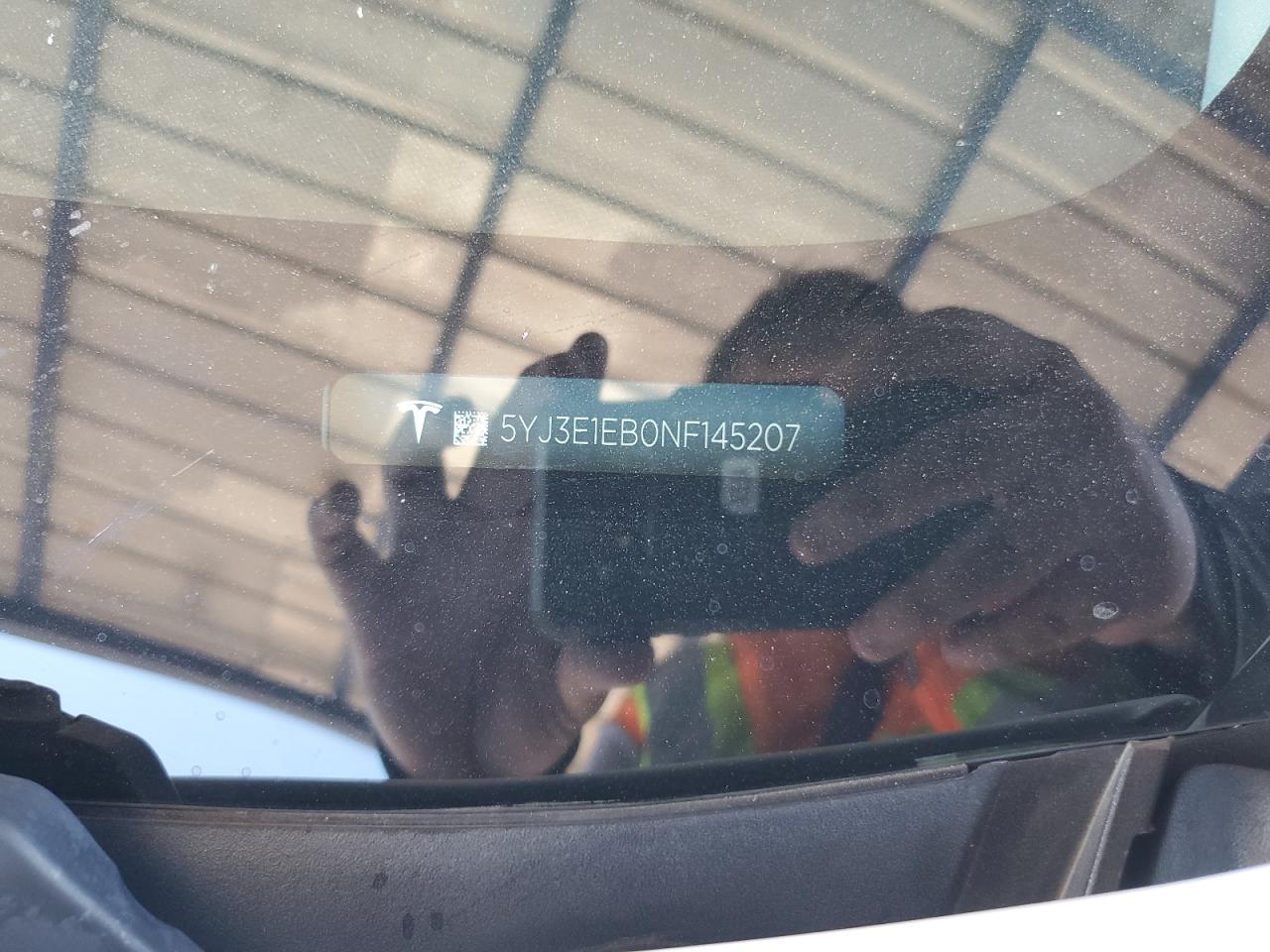 2022 Tesla Model 3 VIN: 5YJ3E1EB0NF145207 Lot: 81055595