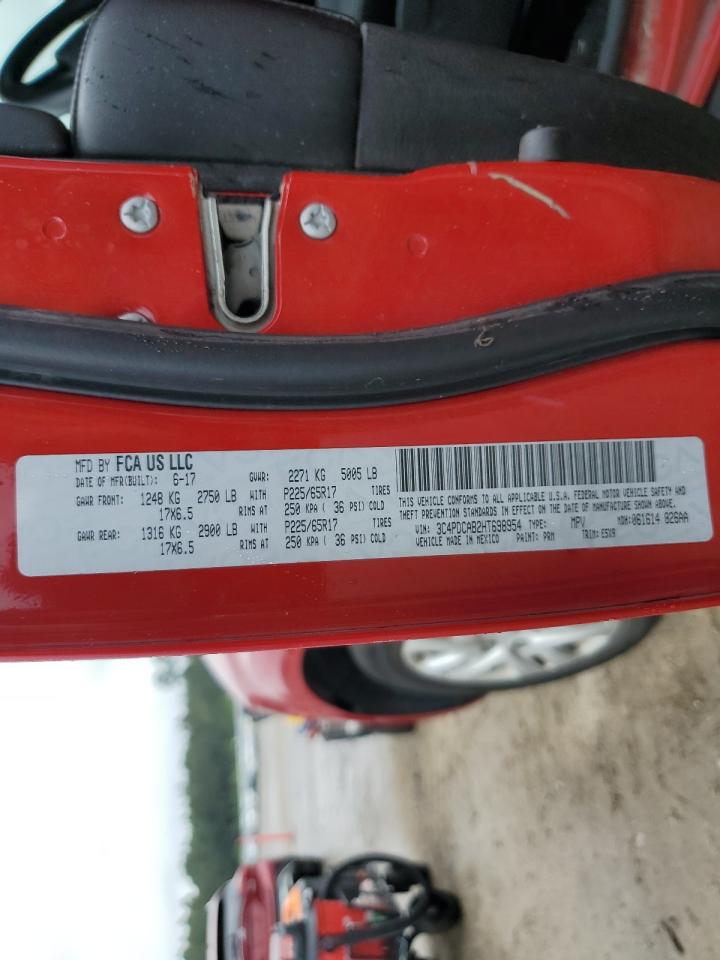 2017 Dodge Journey Se VIN: 3C4PDCAB2HT698954 Lot: 84434995