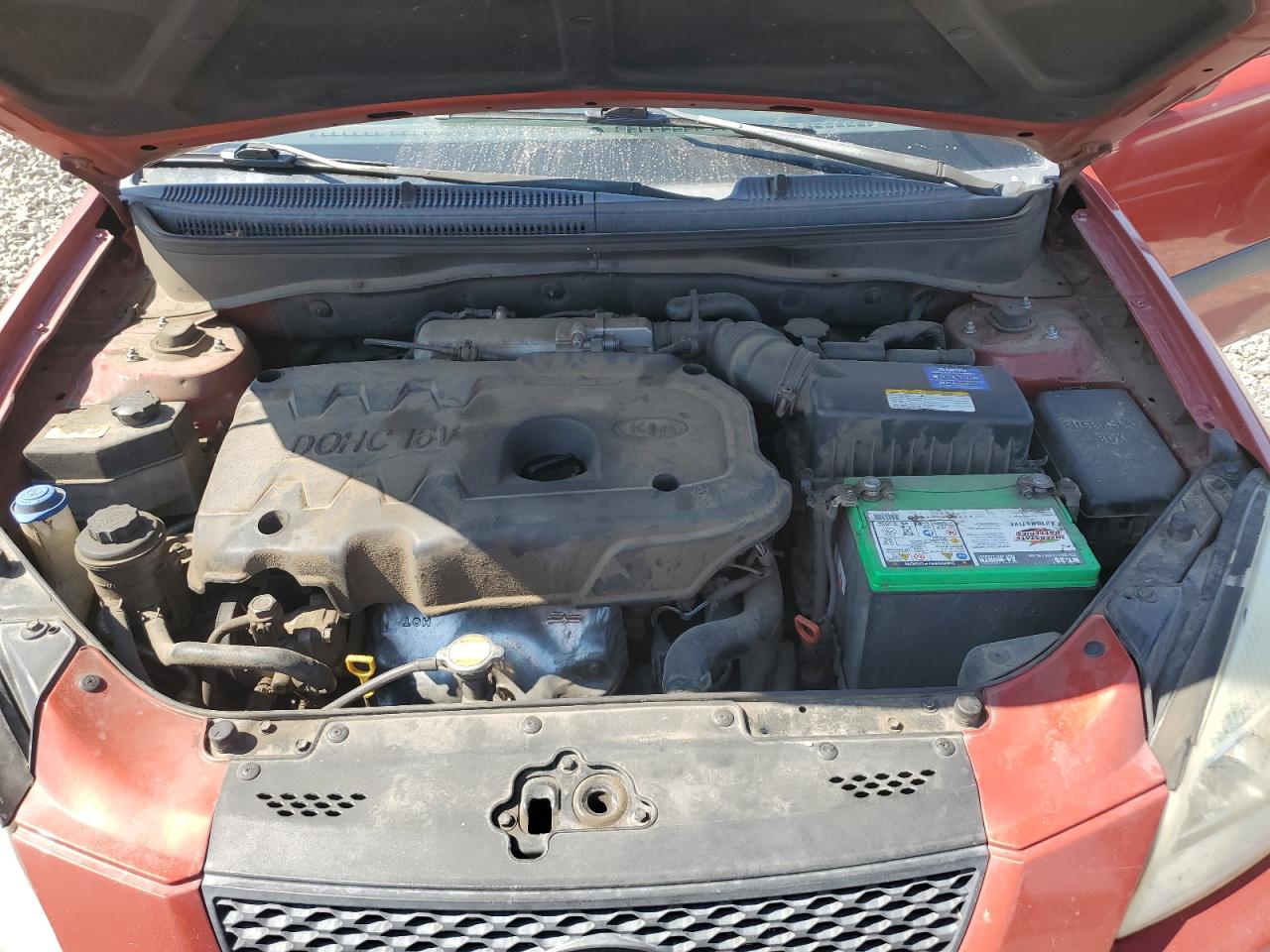 2007 Kia Rio Base VIN: KNADE123676188527 Lot: 81155675