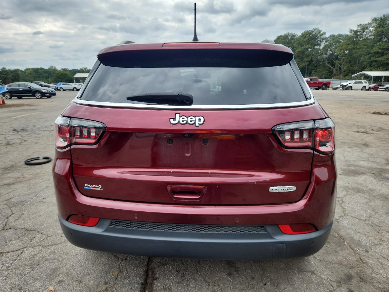 2020 Jeep Compass Latitude VIN: 3C4NJCBBXLT257161 Lot: 84437575