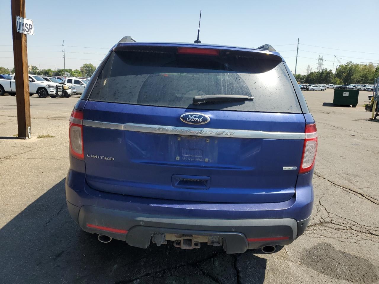 2015 Ford Explorer Limited VIN: 1FM5K8F8XFGB59650 Lot: 70844985