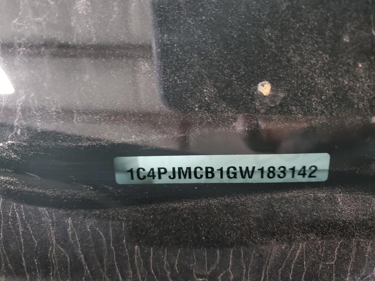 2023 Jeep Cherokee Latitude VIN: 1C4PJMCB1GW183142 Lot: 80549755