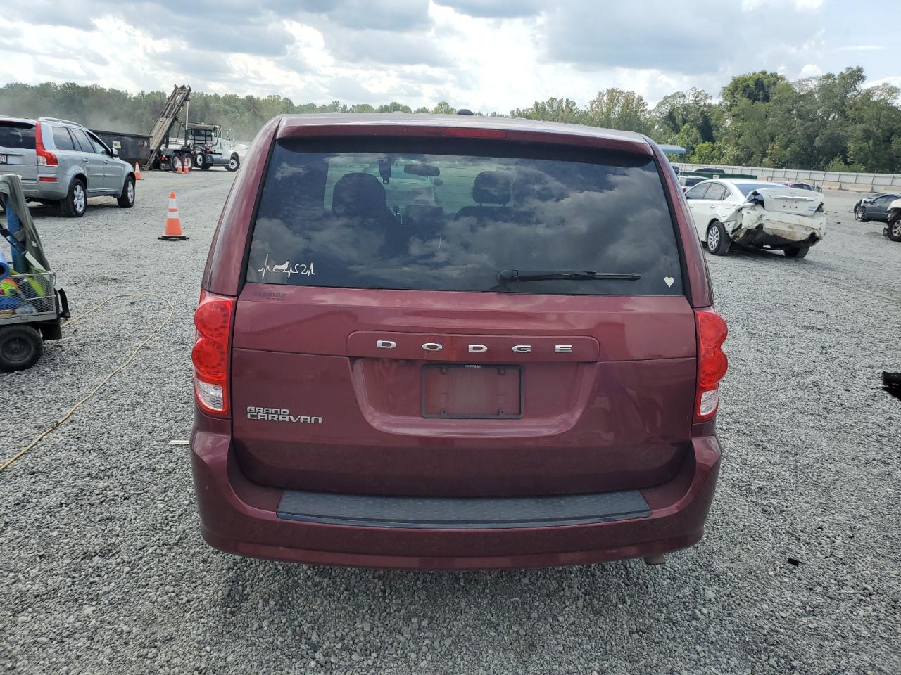 2017 Dodge Grand Caravan Se VIN: 2C4RDGBG5HR776852 Lot: 84179775