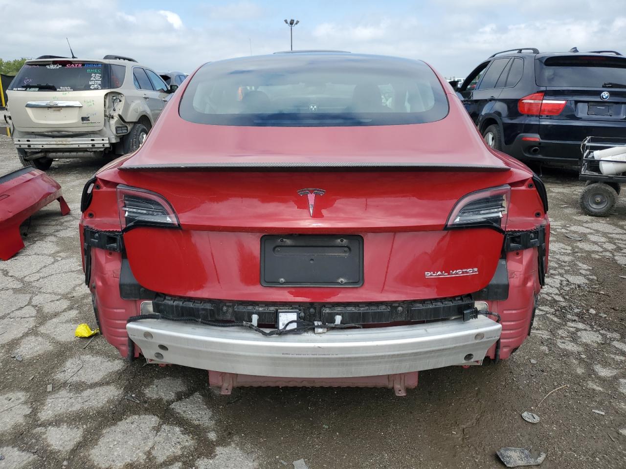 2022 Tesla Model 3 VIN: 5YJ3E1EC0NF244330 Lot: 81625595