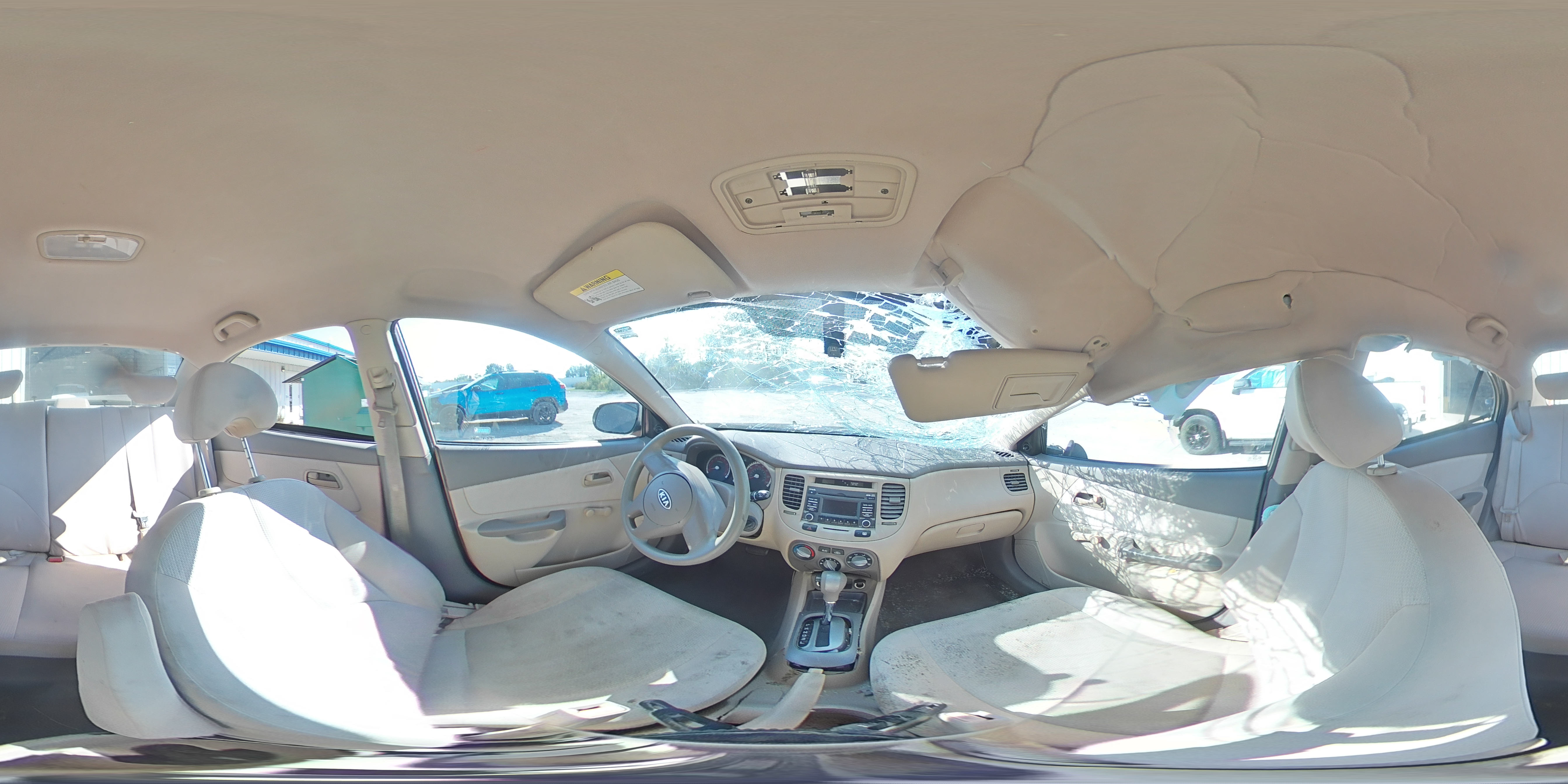 2011 Kia Rio Base VIN: KNADH4A37B6729913 Lot: 81830295