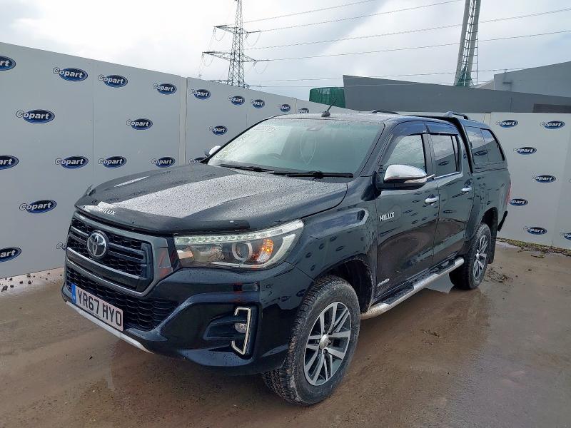 2017 TOYOTA HILUX INVINCIBLE D-4D 4WD  for sale at Copart BRISTOL