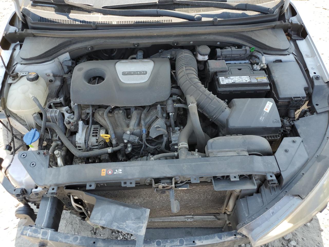 2020 Hyundai Elantra Sport VIN: KMHD04LB3LU993282 Lot: 81308335