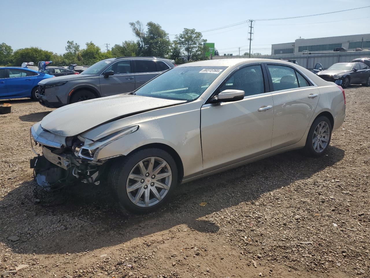 2014 Cadillac Cts beige null gas 1G6AW5SX7E0173129 photo #1