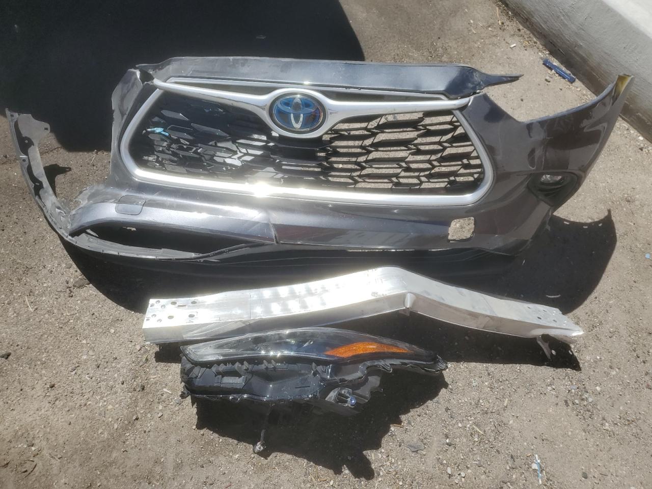 2021 Toyota Highlander Hybrid Xle VIN: 5TDHARAH4MS504532 Lot: 71889945