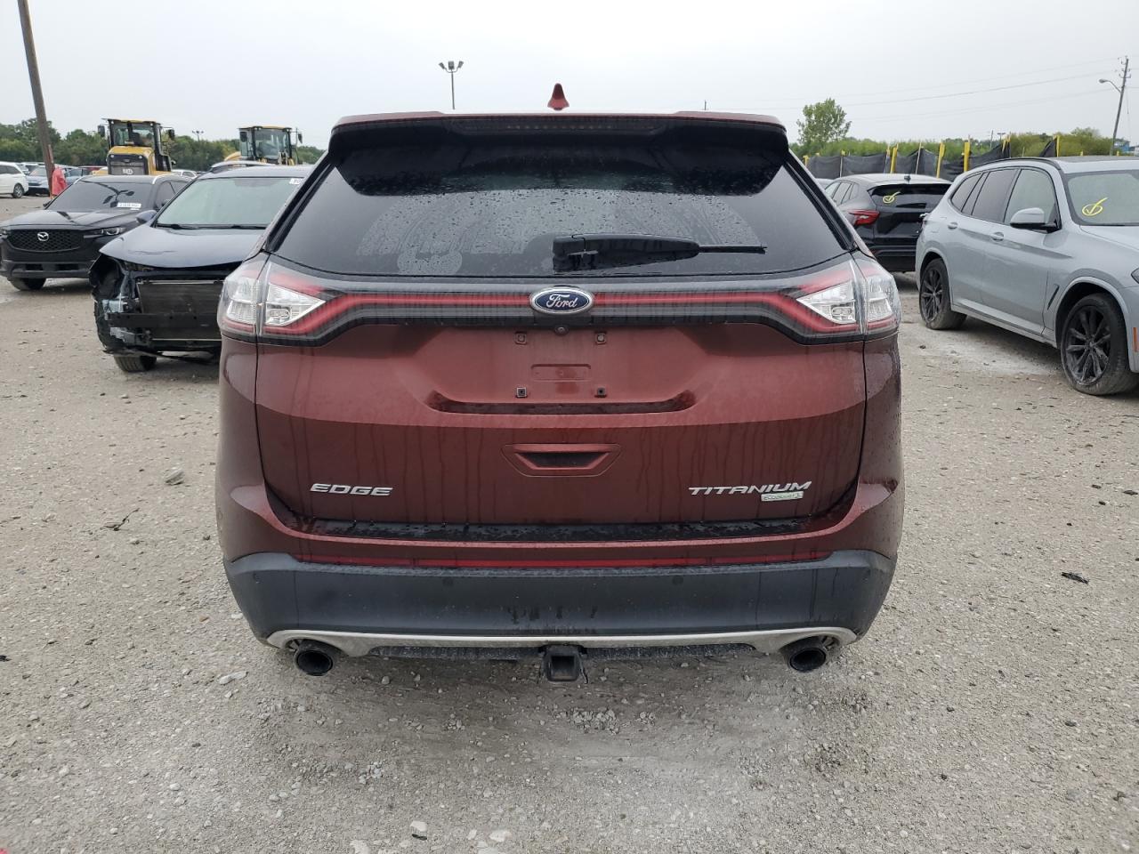 2016 Ford Edge Titanium VIN: 2FMPK3K95GBB27093 Lot: 81631505