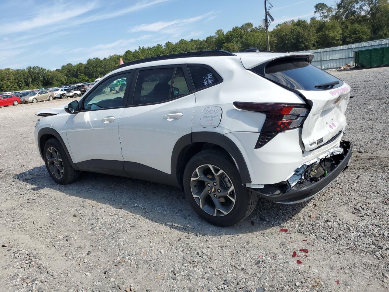 2025 Chevrolet Trax 1Lt white null gasoline KL77LHEP5SC194789 photo #3