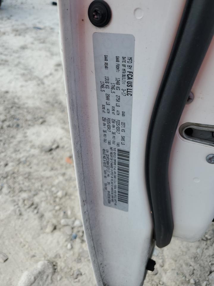 2017 Dodge Journey Se VIN: 3C4PDCAB0HT637117 Lot: 70629555