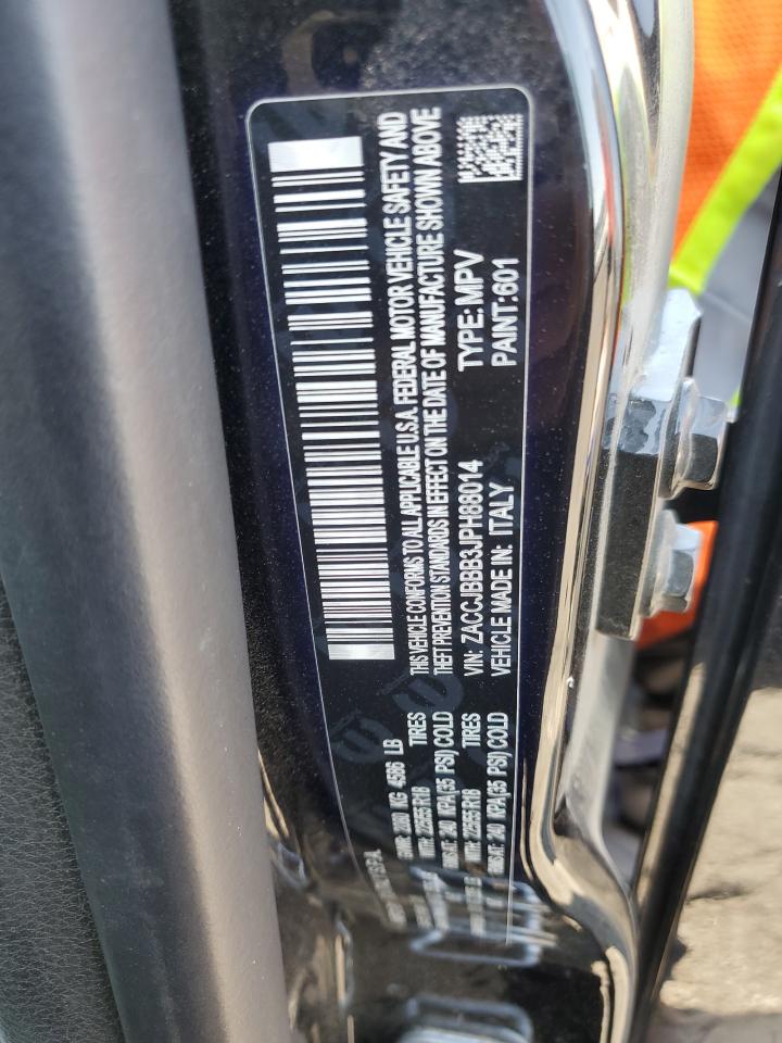 2018 Jeep Renegade Latitude VIN: ZACCJBBB3JPH88014 Lot: 82164425