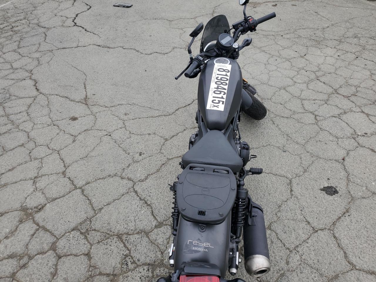 2019 Honda Cmx500 A VIN: MLHPC5653K5200587 Lot: 81984615