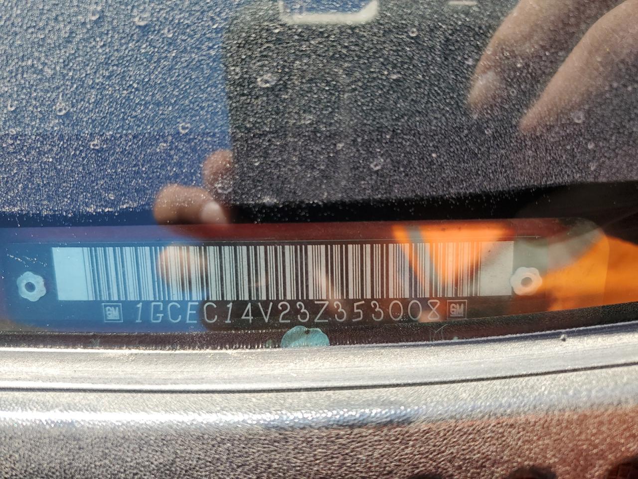 2003 Chevrolet Silverado C1500 VIN: 1GCEC14V23Z353008 Lot: 82155145