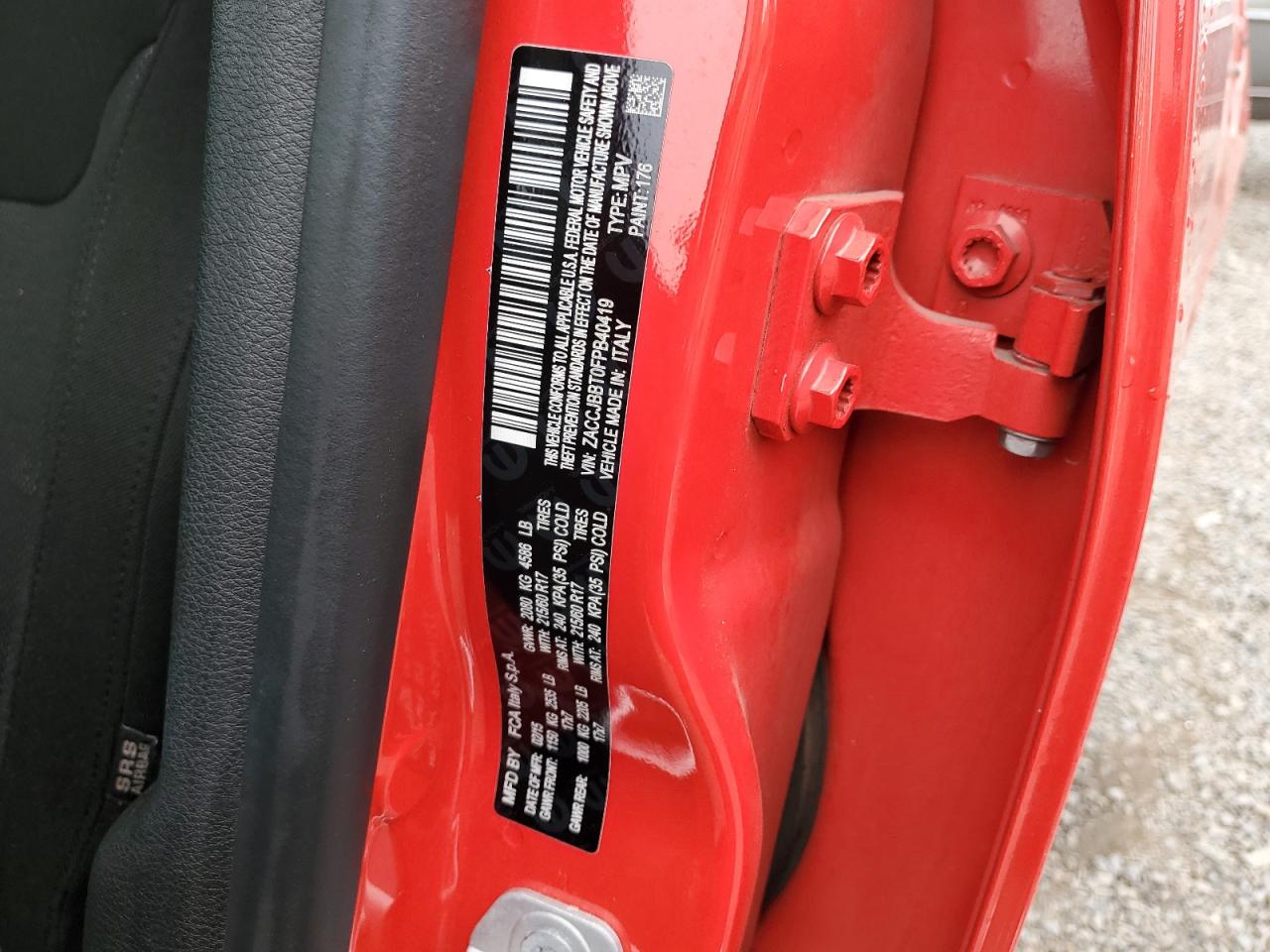 2015 Jeep Renegade Latitude VIN: ZACCJBBT0FPB40419 Lot: 81557405