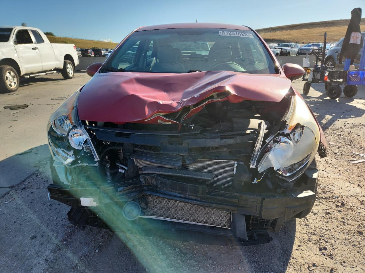 2012 Kia Rio Lx VIN: KNADM5A34C6090845 Lot: 81251625