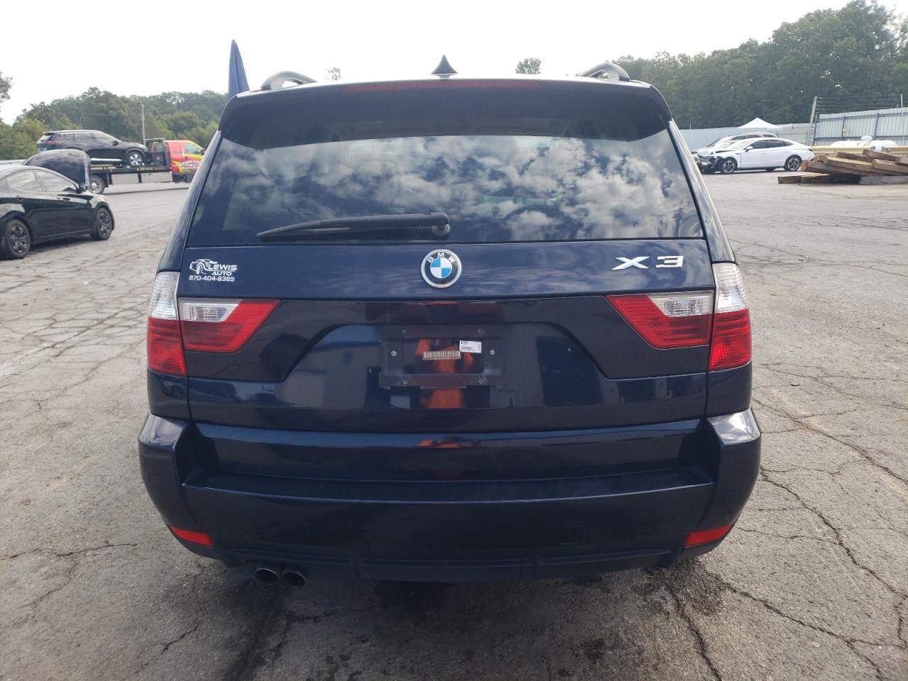 2008 BMW X3 3.0Si VIN: WBXPC93418WJ19549 Lot: 80072605