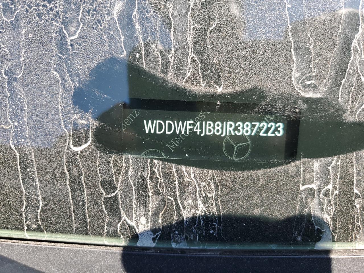 2018 Mercedes-Benz C 300 VIN: WDDWF4JB8JR387223 Lot: 81121385