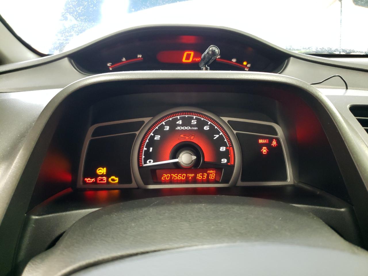 2009 Honda Civic Si VIN: 2HGFA55539H701067 Lot: 80626135