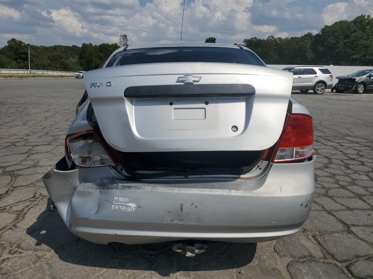 2006 Chevrolet Aveo Base VIN: KL1TD56666B621841 Lot: 81149405